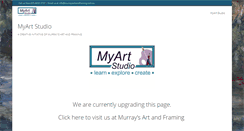 Desktop Screenshot of myart.com.au